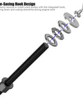 Harmonic Balancer Pulley Install Tool With Bearing For GM LS LT Engines 1997 Through Current Replacement For 551141 exploded view