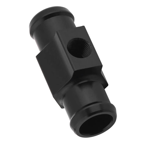 Upgrade Your Ride With This Premium Motorcycle Water Temperature Sensor Adapter in black CNC aluminum, 18mm and 22mm sizes.