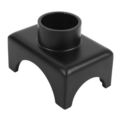12 Ton Axle Adapter Lifting Saddle For Bottle Jacks Beefed Up Stability And Safety Heavy Duty Steel Black Powder Coated Finish