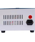 Back view of 500W 50A Jewelry Welder Kit With Spot Welding Machine, 110V Foot Pedal, Adjustable Gold And Silver Soldering, 110V socket