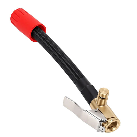 16cm Tire Inflator Extension Tube With Clip On Air Chuck Hose Quick Connect Adapter For Cars Motorcycles Electric Vehicles And Bikes