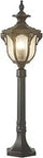 34 Inch Solar LED Outdoor Post Light With 15000 Lumens Dusk To Dawn Auto On Off Weatherproof Yard Lamp