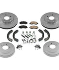 Premium HCZLHCZL Ceramic Brake Kit For Dodge Caliber 2007-2012 Front And Rear Set With Durable Rotors And Pads To Keep You Safe On The Road Today, front rear brake kit with rotors, pads, shoes and hardware