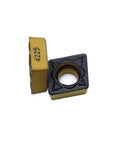 Premium Indexable Carbide Lathe Tool for Metal Turning, square insert with high hardness for steel and non-ferrous materials.
