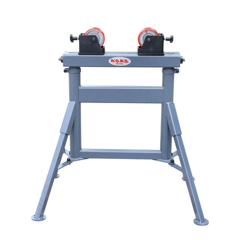 Rock Solid Heavy Duty Adjustable Pipe Roller Stand Built Tough For Welding Fabrication And Fit Up Projects Handling Up To 1100 Lbs Like A Champ With Smooth Rolling Wheels For Easy Material Movement