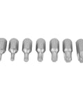 Top Notch 40 Pc Hex Star Torx Spline Bit Set With 1/2 And 3/8 Inch Drive Crank Tool Kit Built From Durable Alloy Steel For Heavy Duty Jobs Fast Bit Swaps And Handy Blow Molded Case Storage, six alloy steel Torx bits