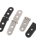 12 Pack 180 Degree Screw On Hinges For Cabinet Doors And Furniture Foldable Flap Hinges For Sewing Machine Cabinets Marine Hatches
