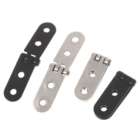 12 Pack 180 Degree Screw On Hinges For Cabinet Doors And Furniture Foldable Flap Hinges For Sewing Machine Cabinets Marine Hatches