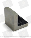 Heavy Duty Cast Iron Angle Plate With Solid Webbed Construction For Precise 90 Degree Angles, Machined To Exact Specs, 2 Inch By 2 Inch By 2 Inch