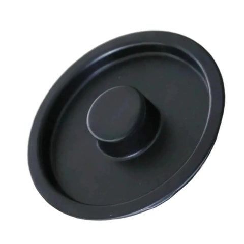Black water tank cover for espresso machines keeping it fresh by preventing evaporation and drips, easy fit EN110 capsule makers