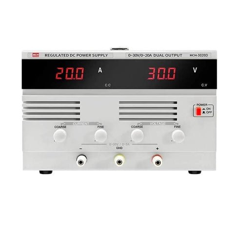 Compact Regulated DC Power Supply For Continuous Full-Load Output, Beefy Yet Ultra Portable Phone Repair Inverter, Industrial 110V Grade, front view