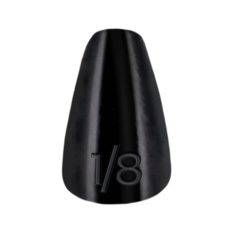 Bullet Worm Weights For Bass Fishing Texas Rig Sinkers Size Stamped Freshwater And Saltwater Tackle Black One Eighth Oz