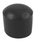 Rubber Furniture Leg Pads With Shock Absorbing Non Slip Round Bottom Protectors For Chairs Tables And Sofas in black