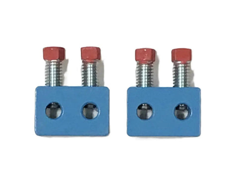 Temporary Torsion Spring Repair Block Kit For Garage Doors Fits Wire Sizes.2187 To.3065 Inches Blue Plastic Spreader Tool