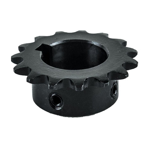 Heavy Duty Roller Chain Sprocket B Type 15 Tooth With 1 Inch Bore 35B15 1045 Carbon Steel Drive Gear For Industrial Chains ANSI Standard Built Tough For Demanding Machinery