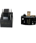PTC Start Relay And 0.5HP Overload Protector Kit For Refrigerator Freezer And Wine Cooler Replacement Parts 4.7 Ohm 3 Pin 110V 120V Twin Pack