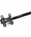 Beefy Rear Door Hinge Set With Check Strap for Sprinter Vans 1995 Through 2006, heavy duty metal and ABS construction, side view