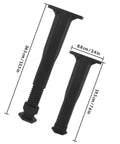 Six Piece Adjustable T Shaped Plastic Furniture Support Legs For Beds Sofas Tables And Chairs Easy Install Replacement Feet shown