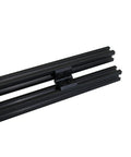 Black Metal Door Frame Hinges With Screws And T Nuts For Slotted Aluminum Extrusion Profiles 2020 3030 4040 Series