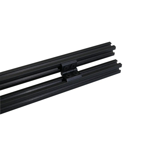 Black Metal Door Frame Hinges With Screws And T Nuts For Slotted Aluminum Extrusion Profiles 2020 3030 4040 Series