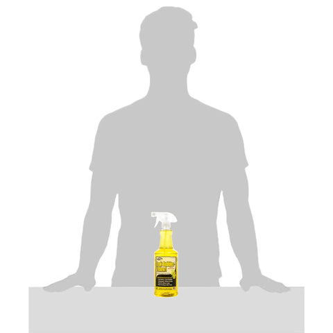 Instant Visual Gas Leak Detector Spray With No-Nonsense High Visibility Yellow Bubbles For Quick Micro Leaks In 1 Quart Spray
