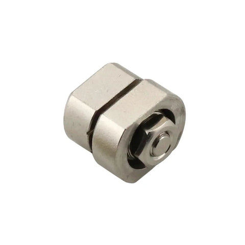 Damping hinge shaft, stainless steel, 360° rotation, 1.3 N·m torque, 1 piece