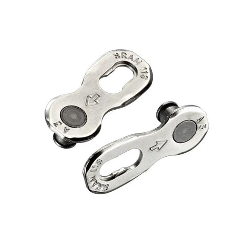 PowerLock 11 Speed Chain Connector Quick Link Card Of 4 Silver No Tool Install For 11 Speed Chains And Eagle 12S top view