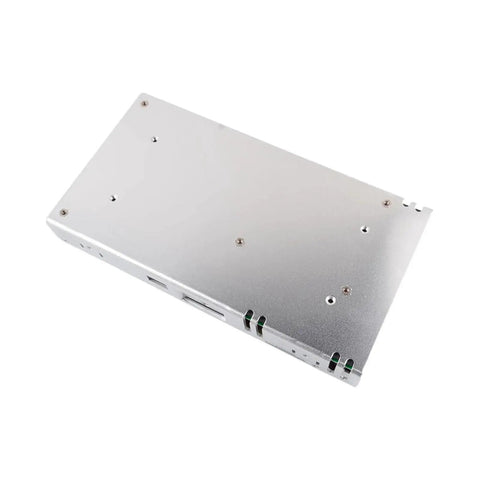 Rock Solid 350W Switching Power Supply 36V 9.7A Enclosed Industrial Adapter top view, aluminum casing for durable use.