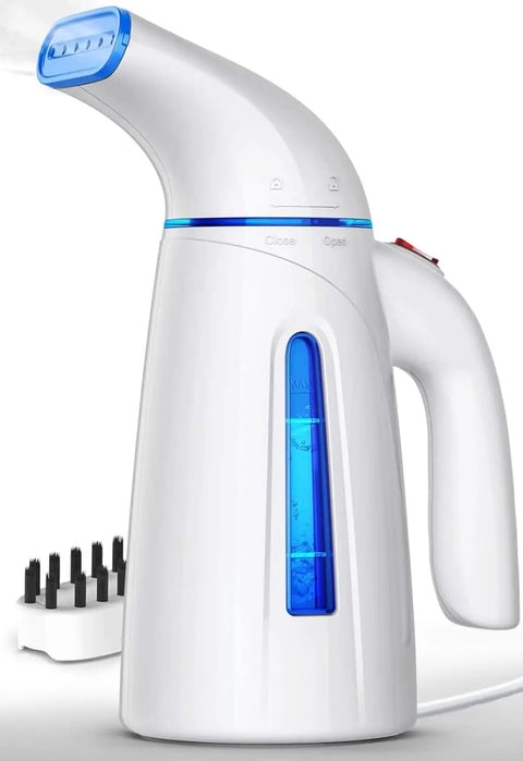 Portable Clothes Steamer For Wrinkle Removal Easy To Use Handheld Travel Steam Iron 700W Power 240ml Big Capacity
