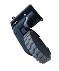 Top Notch Robot Vacuum Right Wheel Motor Replacement with durable drive and treaded rubber for better traction.