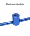 Aluminum Alloy And Stainless Steel Bike Repair Tool Kit for Headset and Bottom Bracket Removal Press with aluminum alloy joint.