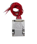 Built Damn Tough 18650 And 21700 Lithium Battery Management Board 6S To 10S with red wires, designed for 30A to 60A loads.