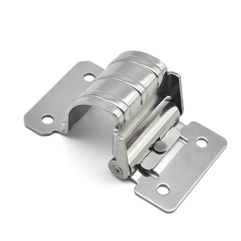 Stainless Steel Torque Built-In Arc Damping Hinge, Freely Stopped, 0.7Nm Torque, Self-Latching Cabinet Door Hinge, Smooth Soft-Close Action