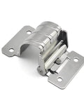 Stainless Steel Torque Built In Gate Hinges With Arc Damping 0.35Nm Freely Stopped Action Heavy Duty Gate Hardware 1 Piece