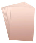 Stack of Ten Pack 100x70mm Double Sided Copper Clad FR4 PCB Laminate 1.5mm Thick For DIY Prototyping Board Electronics Projects And Model Making