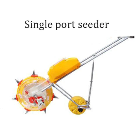 Portable Corn Seeder Planter Handy Easy Push Tool For Lawn And Garden Precision Seed Spreader For Soy Peanut And Corn