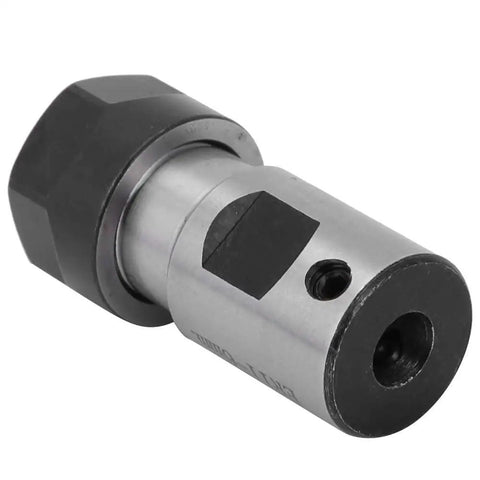 Heavy Duty C16 ER11 Milling Holder Chuck Collet Spacer Sleeve For Deep Hole Metal Machining With 6mm Shaft Diameter, side view.