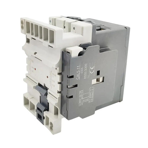 Beefy 63A 120V AC Contactor A63 30 11 1NO1NC Replacement, compact design for 3-Phase systems with standard auxiliary contact shown.