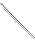 12 Inch Stainless Steel Threaded Rods Set Of 4 1/4-20 All Threaded Rods for Heavy Duty Built Tough Corrosion Resistant Fastening Projects