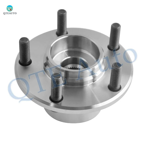 Close-up of a front wheel hub bearing assembly for Two Front Wheel Hub Bearing Assemblies Replacement For 2004 2005 Mazda 3 Direct Fit Bolt On Drop In Kit With Premium OEM Grade Hubs For Smooth Ride Quiet Operation And Long Lasting Wheel Bearing Performance