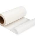 DTF Transfer Film Roll 13 Inch By 328 Feet Double Sided Glossy Clear Pretreated PET Heat Transfer Paper for Inkjet Printers on white surface
