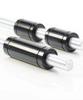 Black Chrome Plated Linear Bearing 8x15x45mm for 3D Printer Upgrades with visible rods and black chrome plating