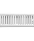 Heavy Duty 3x10 White Floor Register With All Steel Construction, Powder Coated Finish, Easy Damper Control, Built To Last Home Vent For Efficient Airflow, For Enhanced Comfort.