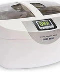 Two Point Five Liter Ultrasonic Jewelry Cleaner With Forty Kilohertz Digital Cleaning Machine Baskets Five Level Timer