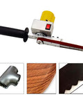 Nifty Mini Electric Belt Sander Packed With A Grippy Handle And Ten Sturdy.4 By 13 Inch Sanding Belts Boasts Seven Smooth Speed Settings.