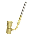 Hand Torch With UT5 LP Twister Tip For Small Jobs, Propane Or MAP Pro Compatible, brass and steel construction for soldering.