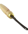 Built Tougher Than Nails Number Nine Mallet Gouge featuring razor sharp 1095 high carbon steel blade and ash handle.