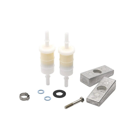 1.7L 75-115HP FourStroke EFI 300 Hour Outboard Maintenance Kit with fuel filters and anodes