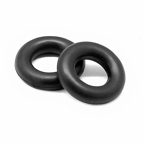 4 Pack Bobbin Winder Rubber Tire O Ring Set For Singer Sewing Machines Replacement Parts Compatible With Models 15-91 66-16 99K 128-3 Includes 1 1/8 In Outer Diameter 9/16 In Inner Diameter And 1/4 In Thick, black rubber rings
