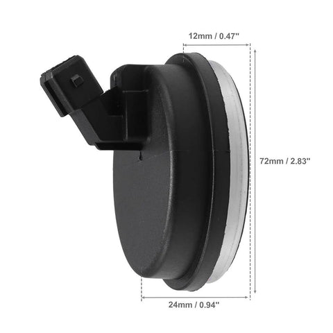 Side view of Rear Wheel ABS Wheel Speed Sensor Replacement For Kia Forte 2019 2020 2021 And Hyundai Elantra GT Veloster And Ioniq Get Your Ride Back On Track With Reliable 58980F0000 Part Number High Quality Durable Auto Sensor showing dimensions